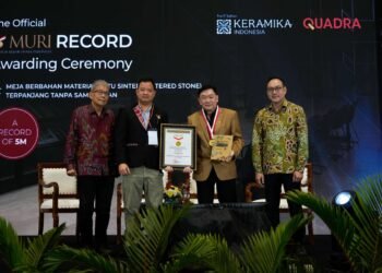 MENEGASKAN DOMINASI LOKAL, QUADRA DAN ROMAN HADIRKAN INOVASI MATERIAL BERSTANDAR GLOBAL