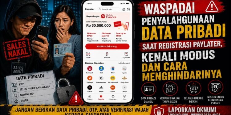 Waspadai Penyalahgunaan Data Pribadi saat Registrasi Paylater, Kenali Modus dan Cara Menghindarinya