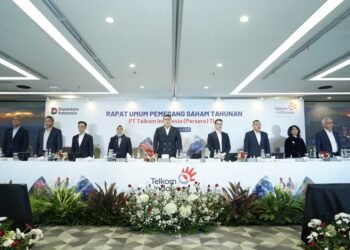 Tebar Dividen Jumbo, RUPST Telkom Pertahankan Jajaran Direksi