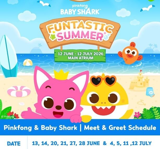 Pertama di Bekasi, Pinkfong and Baby Shark Hadir di Grand Metropolitan Bekasi Selama Libur Sekolah