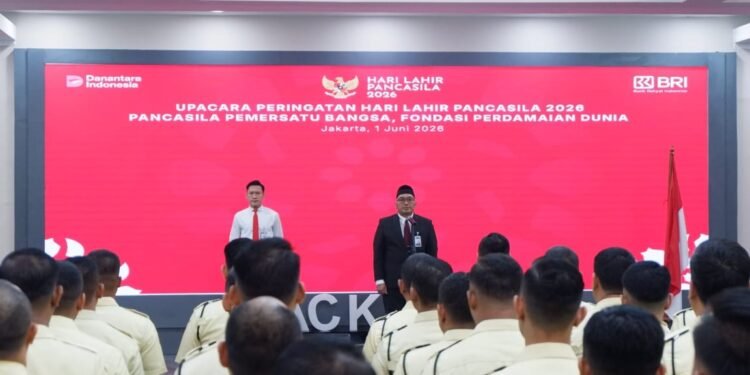BRI Region 6 Gelar Upacara Hari Lahir Pancasila 2026 dengan Khidmat dan Penuh Semangat Kebangsaan