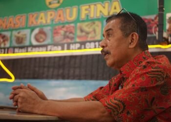 Dari Pensiunan Menjadi Pengusaha Kuliner Viral, Kisah Abram Bersama Bank Mandiri Taspen