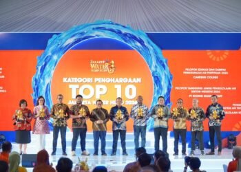 HUT Jakarta ke-499, PAM JAYA Anugerahkan Jakarta Water Hero 2026 dan Rekor MURI Sambungan Rumah