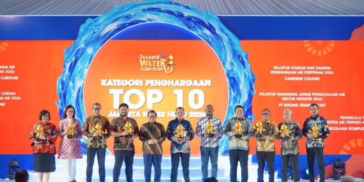 HUT Jakarta ke-499, PAM JAYA Anugerahkan Jakarta Water Hero 2026 dan Rekor MURI Sambungan Rumah