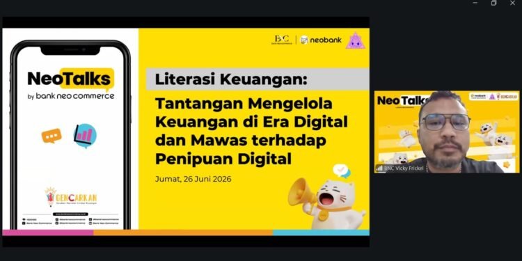 Bank Neo Commerce Gandeng HIMMAS UIN Sunan Gunung Djati Bandung Adakan Literasi Keuangan, Ajak Mahasiswa Waspada Terhadap Penipuan Digital