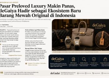 Pasar Preloved Luxury Makin Panas, deGaiya Hadir sebagai Ekosistem Baru Barang Mewah Original di Indonesia