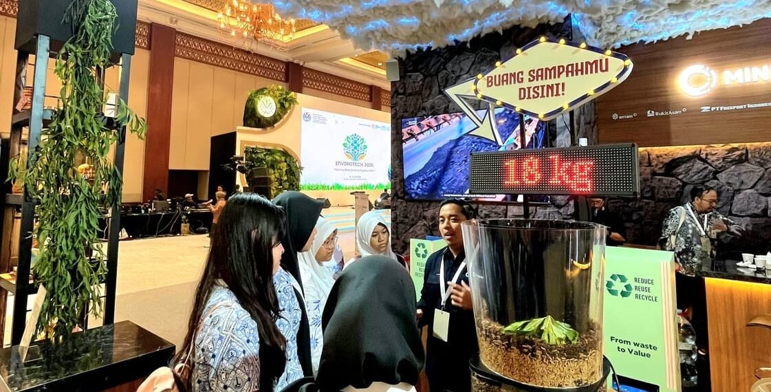 Kumpulkan 51 Kg Sampah Organik di Invirotech 2026, Jadi Input untuk Program Lingkungan Grup MIND ID