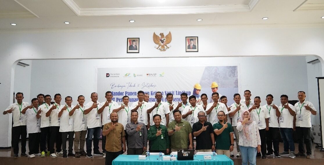 Holding Perkebunan Nusantara Perkuat Kompetensi SDM, PTPN IV Regional VII Gelar Pelatihan dan Sertifikasi Mandor Panen