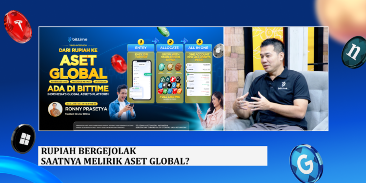Rupiah Bergejolak, Saatnya Lirik Aset Global? Investor Kini Bisa Akses Tokenisasi Aset Global Mulai Rp10.000 di Bittime Rupiah Bergejolak, Saatnya Lirik Aset Global? Investor Kini Bisa Akses Tokenisasi Aset Global Mulai Rp10.000 di Bittime