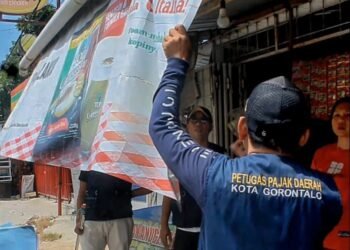 Endus Potensi Kebocoran Pajak Daerah, Bappenda Tertibkan Ratusan Reklame Tak Berizin