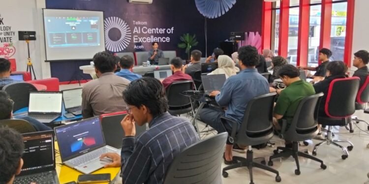 Telkom AI Center Aceh Dorong Generasi Muda Kuasai Teknik “Coding tanpa Ngoding” Melalui Pemanfaatan AI
