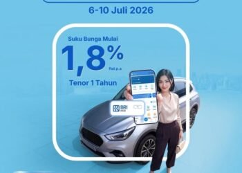 BRI KKB Expo 2026 Digelar Serentak di 131 Unit Kerja, BRI Finance Tawarkan Pembiayaan Kompetitif