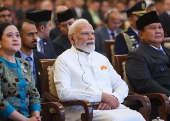 Pidato Bersejarah di DPR RI, PM Modi Perkenalkan Visi Gangga-Mahakam bagi Hubungan Indonesia-India