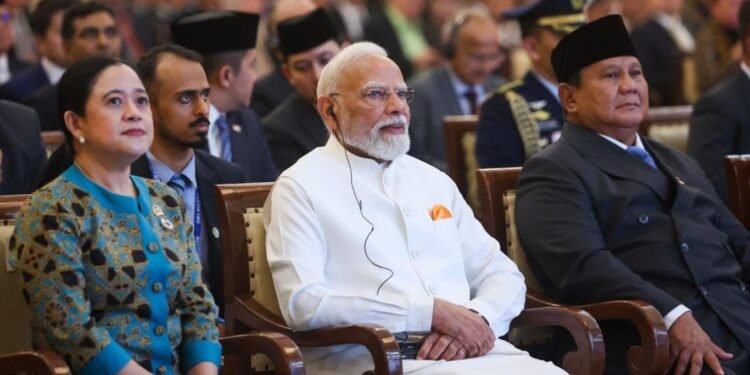 Pidato Bersejarah di DPR RI, PM Modi Perkenalkan Visi Gangga-Mahakam bagi Hubungan Indonesia-India