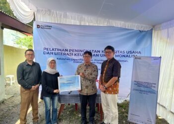 Gayamharjo Naik Kelas! BRI Life dan BRI Research Institute Dorong Inovasi Singkong Jadi Pie Susu dari Tepung Mocaf