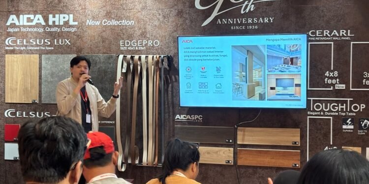 Rayakan 90 Tahun Inovasi Global, AICA Indonesia Perkenalkan Dua Inovasi Material Terbaru di INDOBUILDTECH 2026