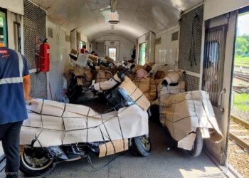 1.425 Motor Dikirim dari Yogyakarta, KAI Logistik Dukung Mobilitas Masyarakat Selama Libur Panjang Pendidikan