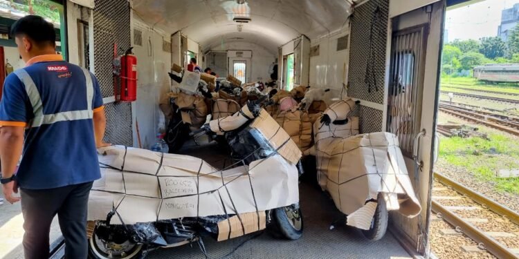 1.425 Motor Dikirim dari Yogyakarta, KAI Logistik Dukung Mobilitas Masyarakat Selama Libur Panjang Pendidikan