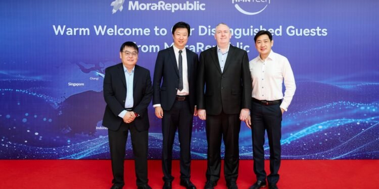 MoraRepublic dan HMN Tech Bangun Jalur Arteri Digital yang Menghubungkan Indonesia dan Singapura