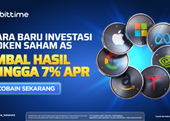 Minat Investor Indonesia terhadap Aset AI Global Meningkat, Bittime Luncurkan Fitur Earn pada Tokenized US Stocks