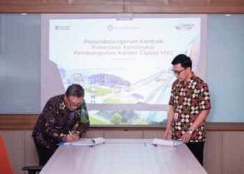 Dipercaya Kemendikdasmen, WSBP Tandatangani Kontrak Pembangunan Gedung Kantor Cipete