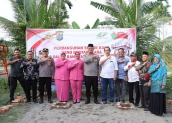 Holding Perkebunan Nusantara Perkuat Akses Air Bersih, PTPN IV PalmCo dan Polres Langkat Bangun Sumur Bor bagi Masyarakat