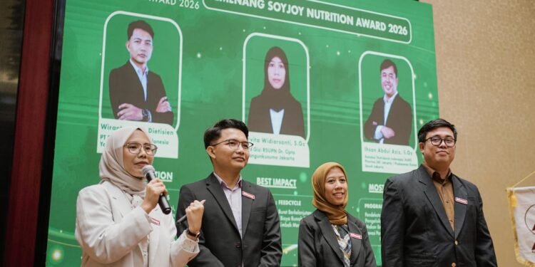 Pemenang SOYJOY Nutrition Award 2026 Berbagi Inovasi Gizi di Forum Temu Ilmiah Nasional II PERSAGI