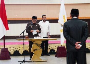 Dilantik Sebagai Pj Sekda, Wawali Indra Minta Nuryanto Perkuat Koordinasi