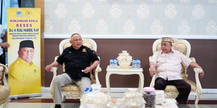 Silaturahmi Bersama Rusli Habibie, Wali Kota Adhan Tekankan Sinergi untuk Kemajuan Daerah