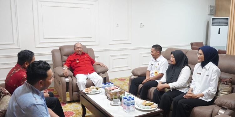 Wali Kota Adhan Audiens dengan Kepala Kantor Pertanahan, Ini yang Dibahas