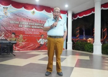 Lomba Vokalia Lurah dan Kepala Puskesmas Se Kota Gorontalo, Penuh Momen Lucu