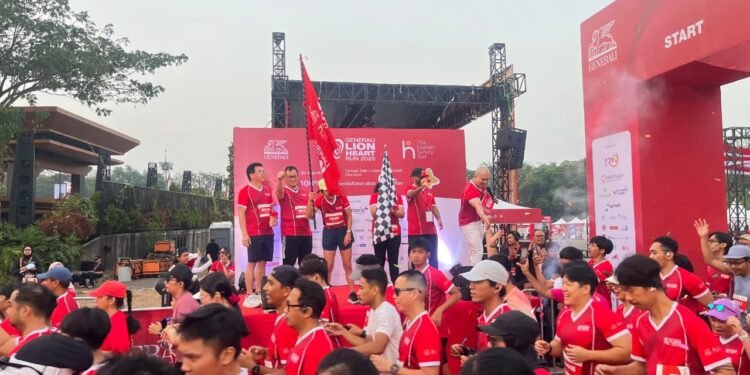 Bank Raya Dorong Gaya Hidup Aktif dan Kebiasaan Menabung melalui Raya Active di Generali Lion Heart Run 2026