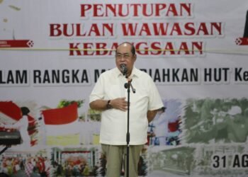 Tutup Bulan Wawasan Kebangsaan, Wali Kota Adhan : Semangat Merah Putih Harus Terus Dijaga