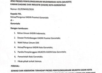 Jasin Mohammad Tarik Diri. Ramdan : Tak Pengaruhi Somasi MUKOTA KADIN Kota Gorontalo